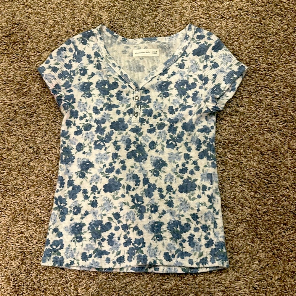 ambercrombie kids waffle top